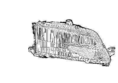 VAN WEZEL Основная фара 4036942